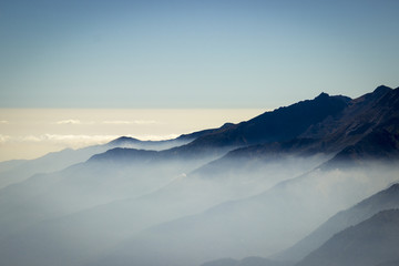 Vista dal Vaccarone verso la Valle di Susa