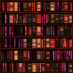 Continuous  bookshelf pattern  