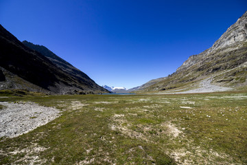 Scorci panoramici delle montagne viste dal vaccarone