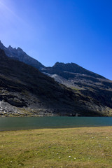 Scorci panoramici delle montagne viste dal vaccarone