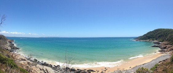 Obraz premium Noosa National Park Panoramic Beach 