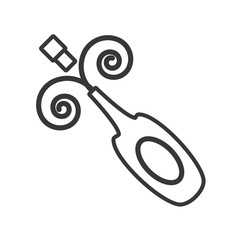 wine bottle cork out icon design, vector illustration