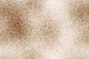 Continuous pattern of natural leather