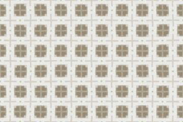 Continuous thin flaxen fabric pattern