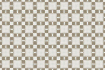 Continuous thin flaxen fabric pattern