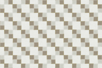 Continuous thin flaxen fabric pattern