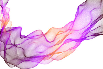  Wave futuristic  structure   - vector illutration 
