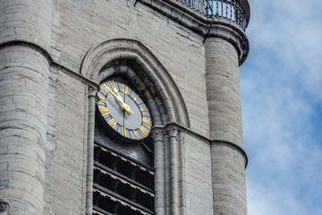 The belfry of Tournai, Belgium.