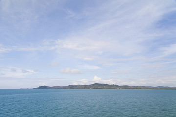 Beautiful sea landscape