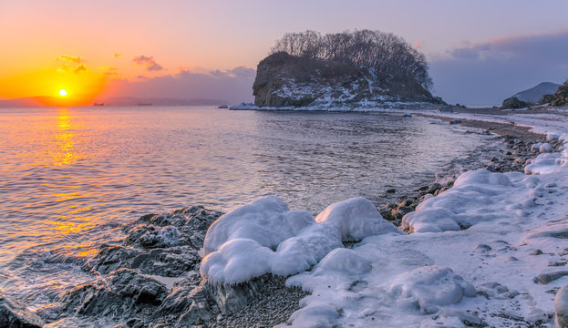 Приморский край зимой фото