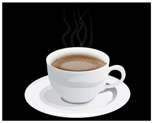 cup of coffee vector design
