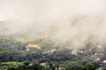 Grounds at the Big Buddha in Hong Kong