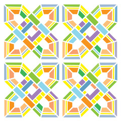 colors geometry vintage background