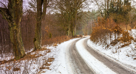 zima na Warmii © Janusz Lipiński