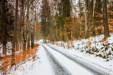 zima na Warmii © Janusz Lipiński