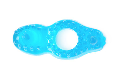 Silicone sex toy isolated