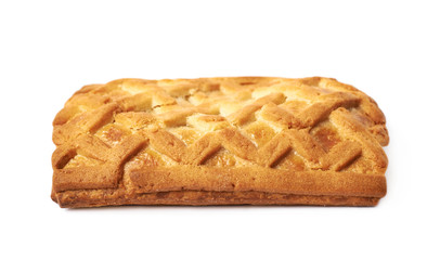 Sweet pastry bun isolated