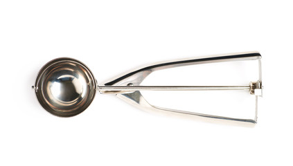 Ice-cream scoop spoon isolated