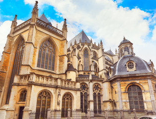 Obraz premium Cathedral of St. Michael and St. Gudula is a Roman Catholic chu