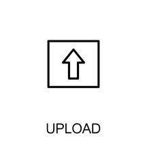 Upload flat icon
