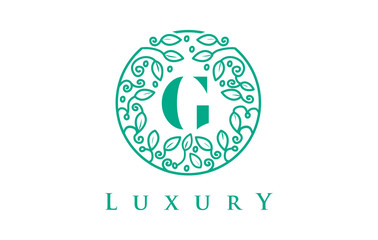 G Letter Logo Luxury.Beauty Cosmetics Logo