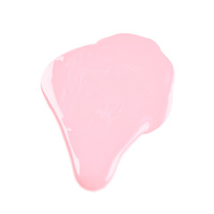 Puddle of paint isolated