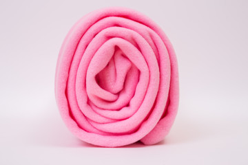 Roll pink cloth