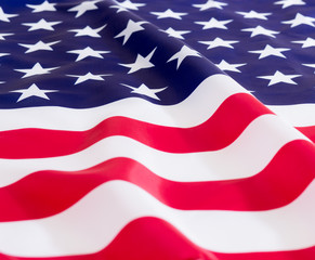 Obraz premium United State of America flag