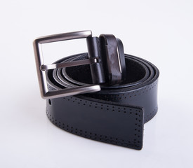 belt or belt for men on background.