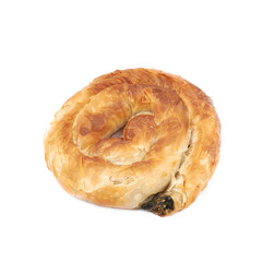 Cheese and spinach pastry bun
