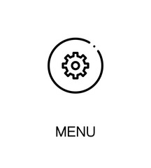 Menu flat icon