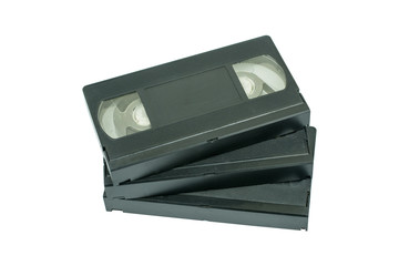 Videotape Isolated On White Background.