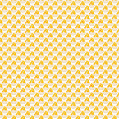 easter chick hatching pattern isolated