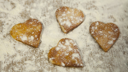 pancake de saint valentin