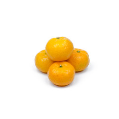 mandarin citrus isolated tangerine mandarine orange on white bac