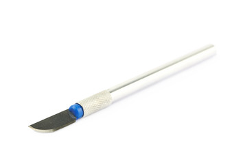Fototapeta premium Chisel knife isolated