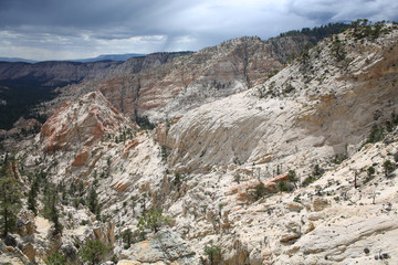 Hell's Backbone in Utah, USA