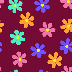 Floral seamless pattern