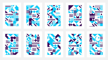 Set Posters Colorful