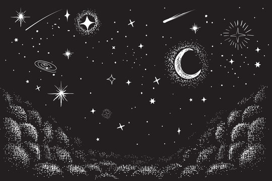 Starry Sky Drawing Images – Browse 117,157 Stock Photos, Vectors, And Video  | Adobe Stock