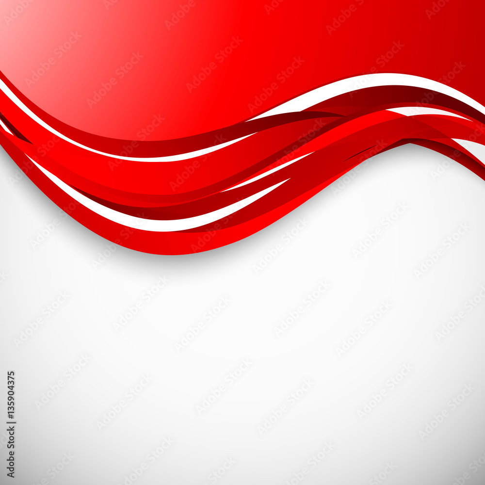 Poster abstract wavy design background