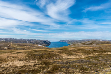 Route E69 in Finnmark, Northern Norway