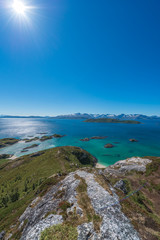 Sommaroy in Troms, Norway,