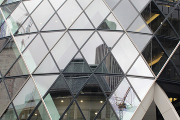 London architecture reflection