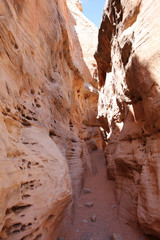 Slot Canyon in the Valley of Fire State Park, Nevada, USA 