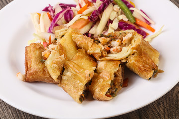 Prawn spring roll