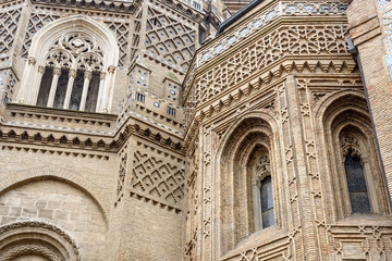 Obraz premium Cathedral closeup, Zaragoza, Spain