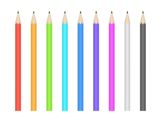 鉛筆　カラーバリエーション