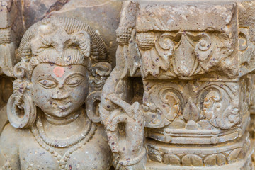 Carving of an Apsara at Abhaneri