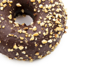 donut isolated in background white